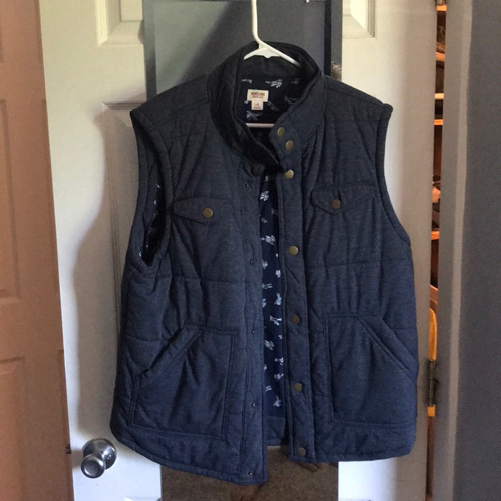Gray vest